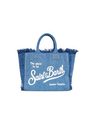Borsa Colette denim con dettaglio frange SAINT BARTH KIDS | COL000100009L